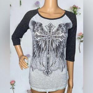 Angels & Diamonds Wings Tee